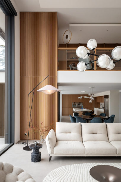 Architecture d’intérieur et aménagement d’une villa dans l’ouest lausannois, 2024.